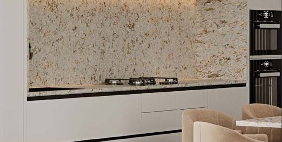 столешница smartquartz giallo